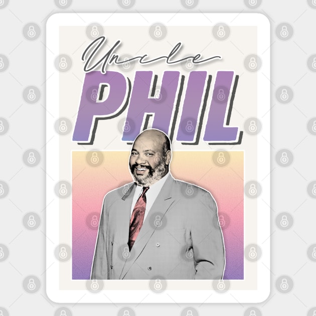 Uncle Phil //// 90s Style Aesthetic Design Magnet by DankFutura